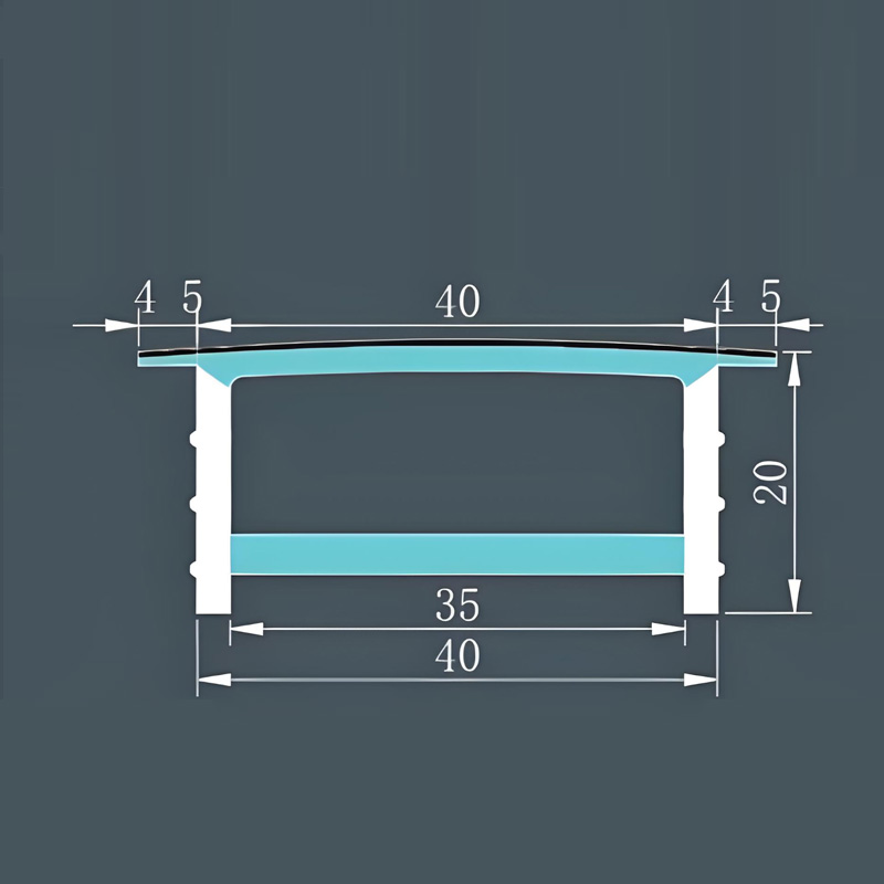40x20mm Black Silicone Flex LED Strip Cover For 30mm Light Strips 40x20mm Black Silicone Flex LED Strip Cover For 30mm Light Strips
